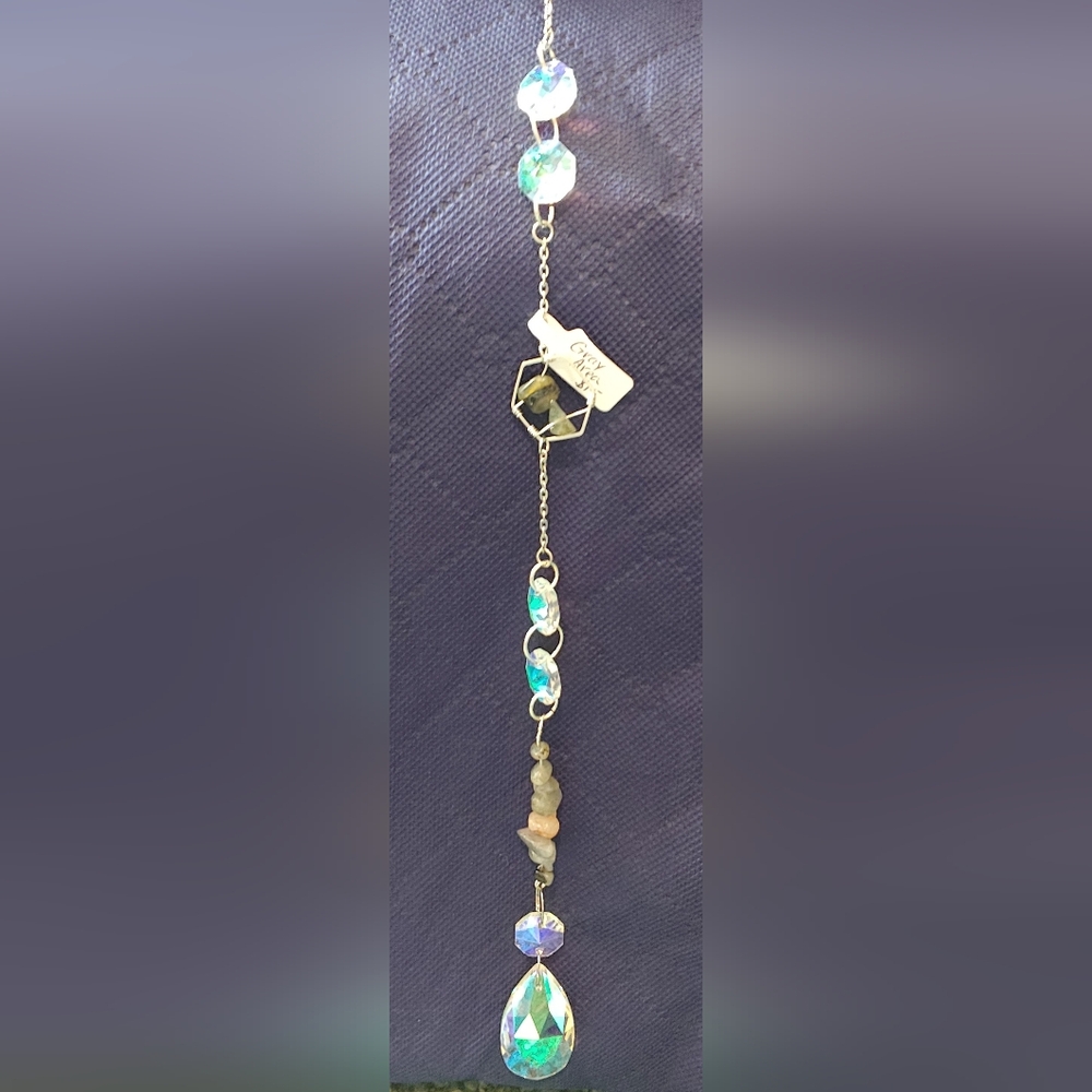 Handmade Sun Catcher "Gray Area"